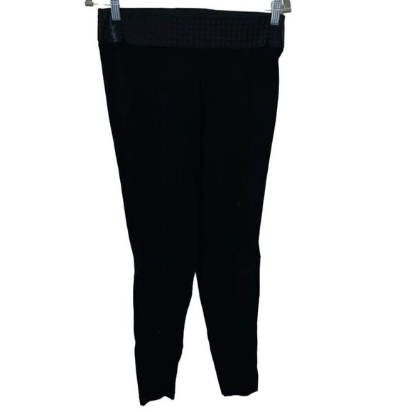 Larry Levine Black High Waist pull on slim fit dress pants size small - Picture 5 of 9